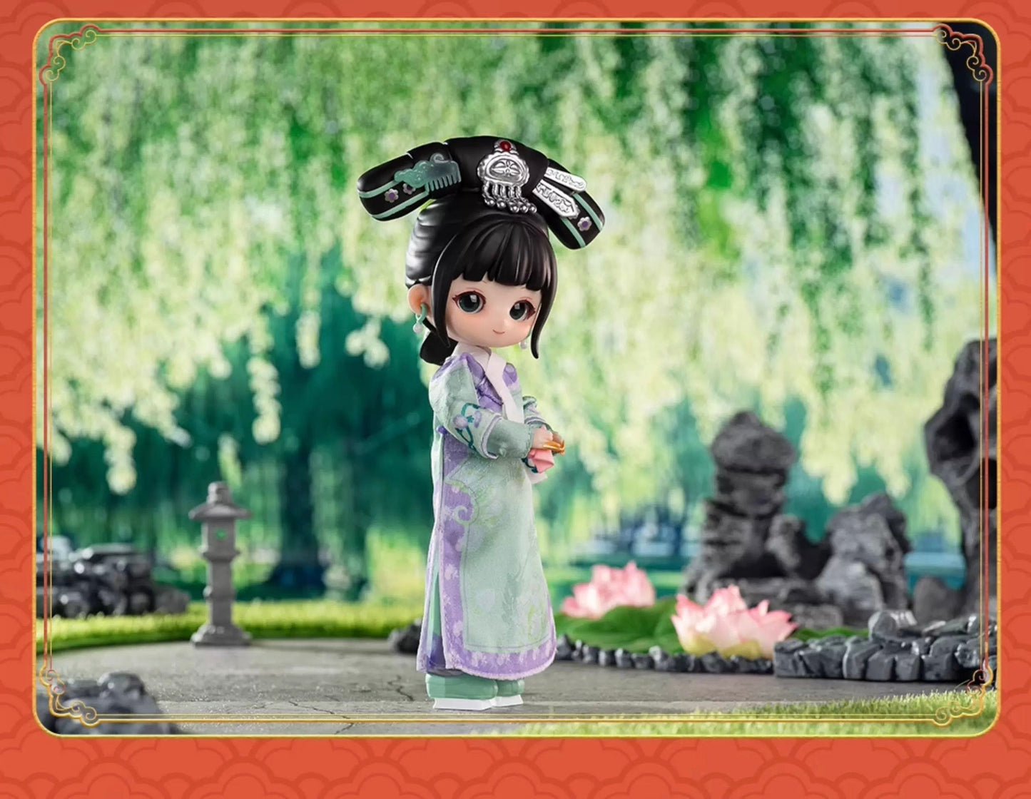 Simon Toys Liroro Chinese Drama Limited Edition | The Legend of Zhen Huan - 1/12 ob11 11cm BJD Doll Ball Joint Doll - Collectible Toys Mystery Blind Box