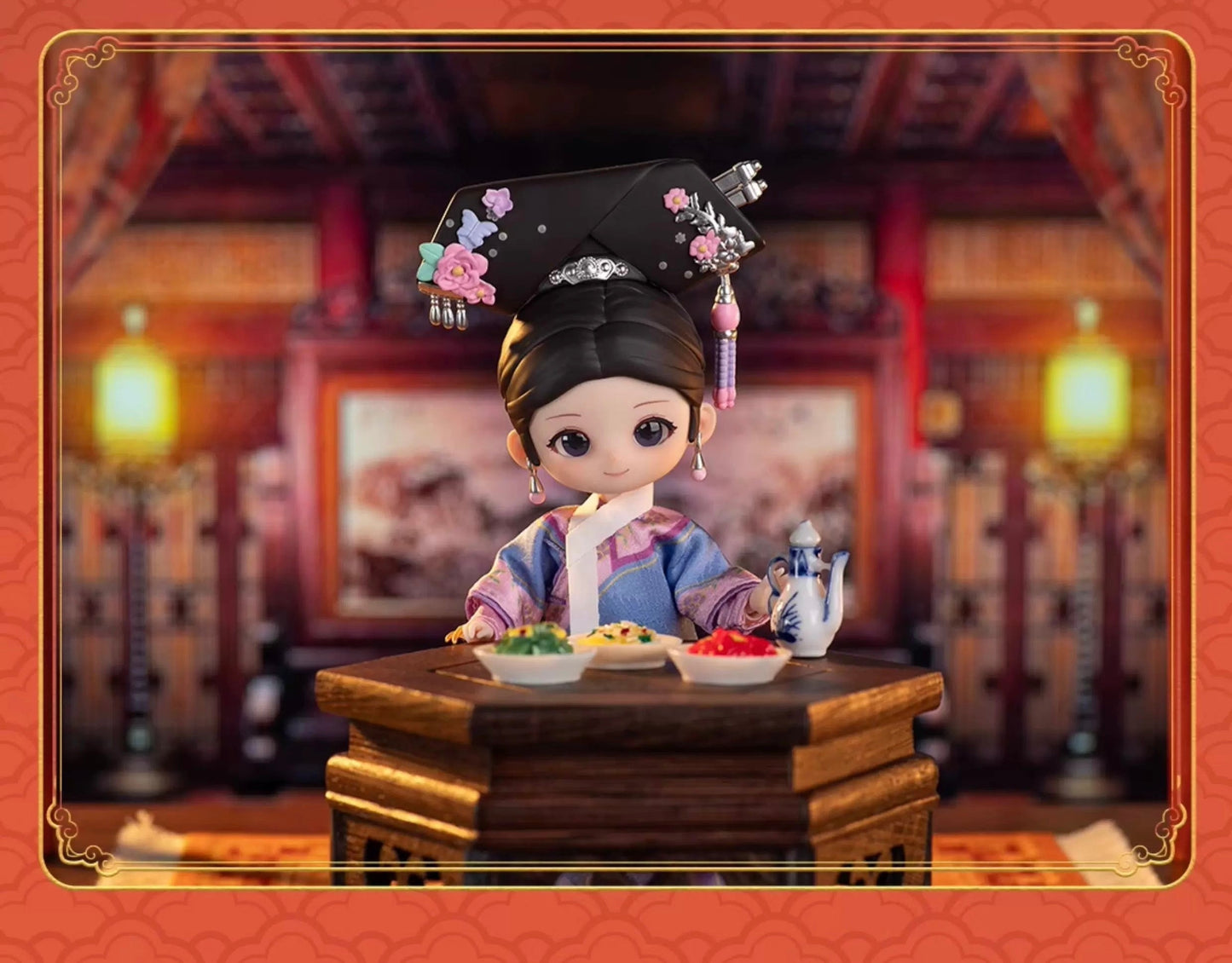 Simon Toys Liroro Chinese Drama Limited Edition | The Legend of Zhen Huan - 1/12 ob11 11cm BJD Doll Ball Joint Doll - Collectible Toys Mystery Blind Box