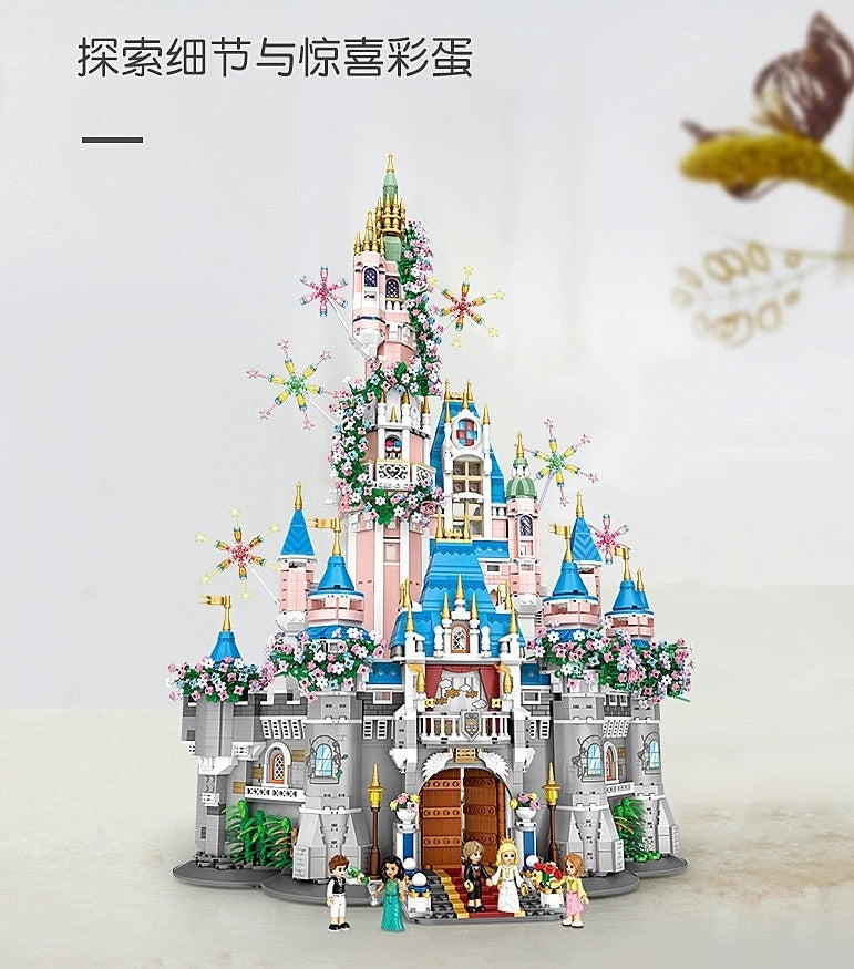 Loz Building Mini Block Wedding Theme | Wedding Dream Castle 5427pcs - Valentine Wedding Gift DIY Handmade Gift