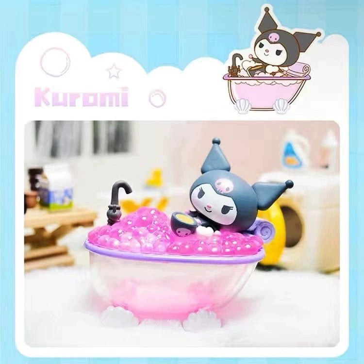 Sanrio Bubble Party Figure | Hello Kitty My Melody Kuromi Cinnamoroll Pompompurin Pochacco - Collectable Toys Mystery Blind Box