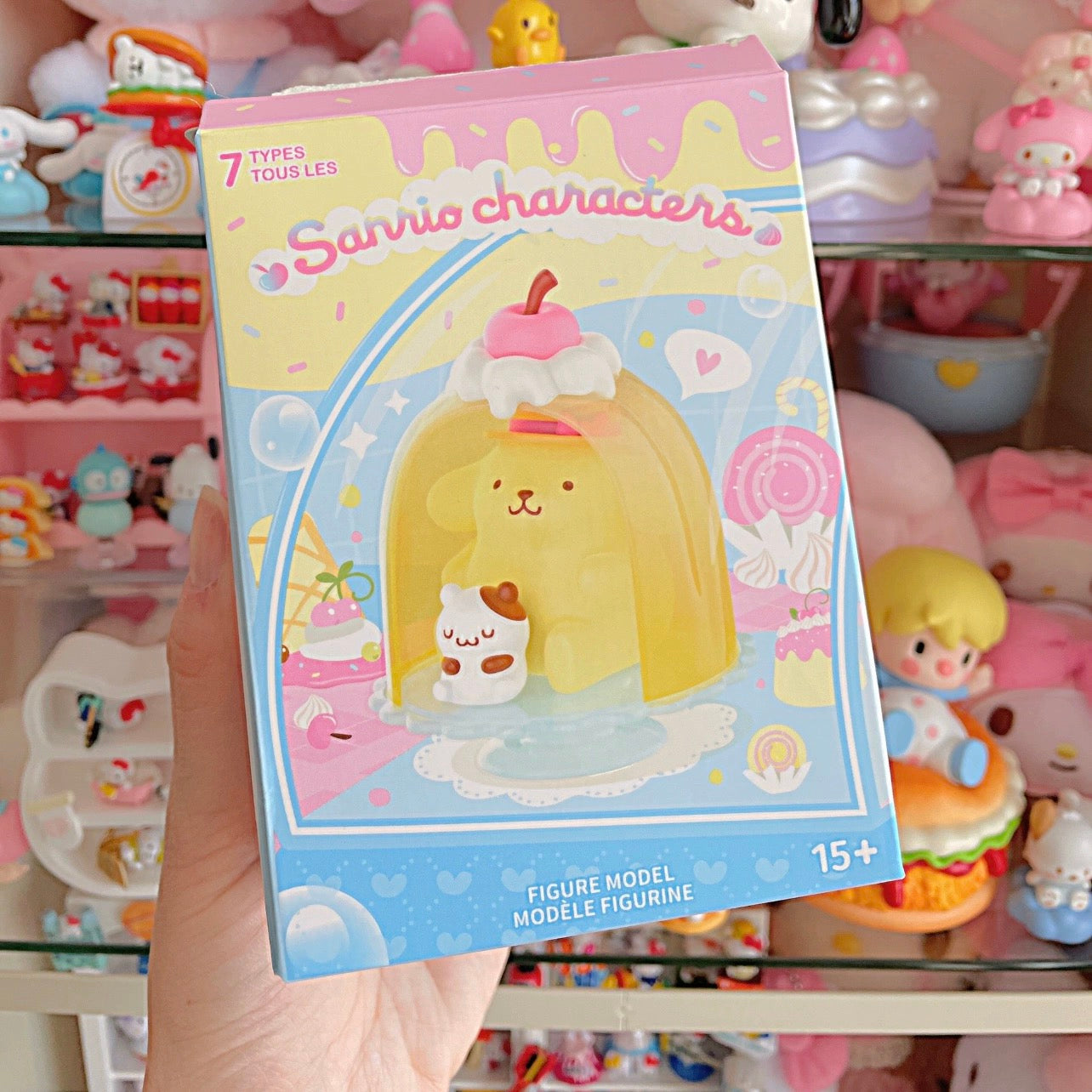 Sanrio X Miniso | Sanrio Fun Snacks Figure My Melody Piano Kuromi Cinnamoroll Pompompurin Pochacco Hangyodon - Collectable Toys
