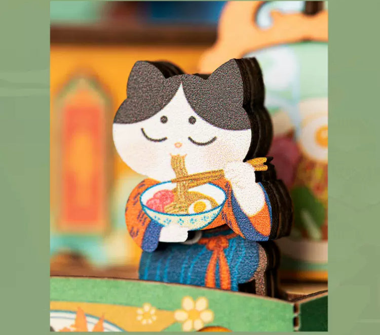 Craft Kits Wooden Music Box | Chinese Drama Style - DIY Handmade Mini World Miniature Gift