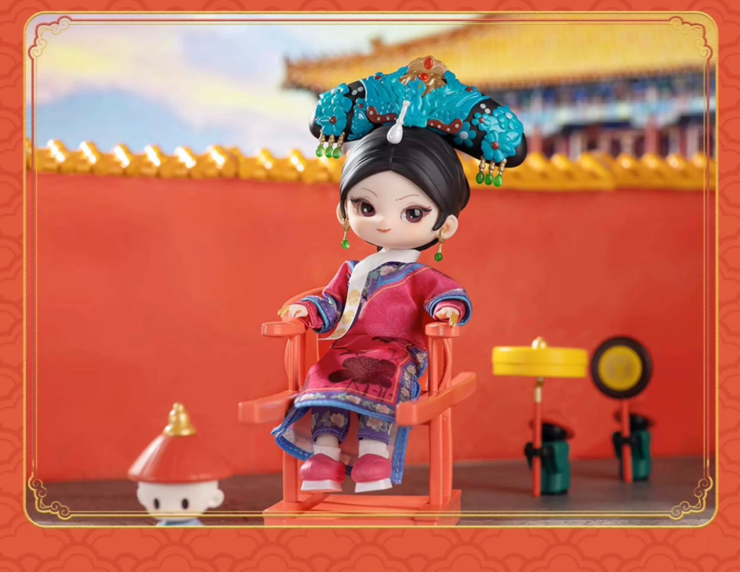 Simon Toys Liroro Chinese Drama Limited Edition | The Legend of Zhen Huan - 1/12 ob11 11cm BJD Doll Ball Joint Doll - Collectible Toys Mystery Blind Box