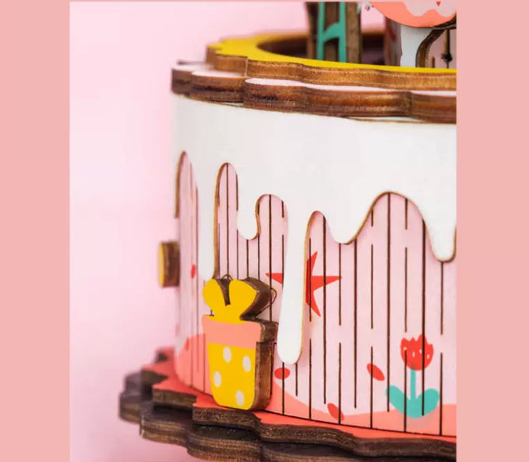 Craft Kits Wooden Music Box | Magic Fantasy Fairy Tale - DIY Handmade Mini World Miniature Gift