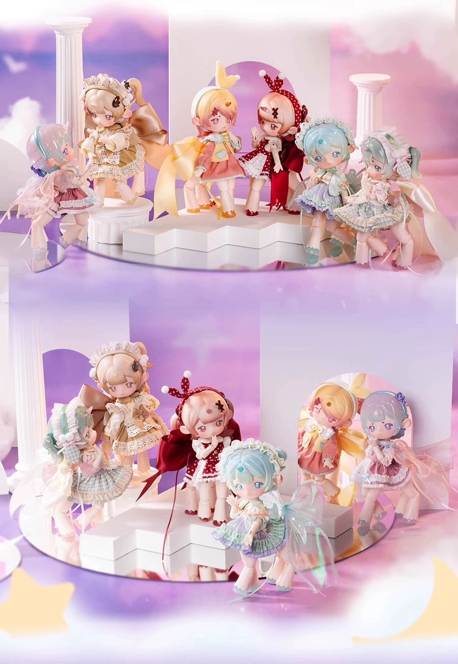 Mystery Blind Box Day Dreaming Limited Edition Centaur Fairy 1/12 ob11 11cm BJD Doll Ball Joint Doll Collectible Toys - Can Move can change clothes Penny Box