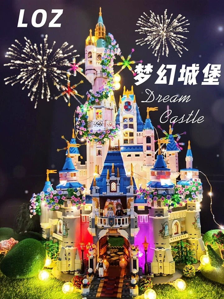 Loz Building Mini Block Wedding Theme | Wedding Dream Castle 5427pcs - Valentine Wedding Gift DIY Handmade Gift