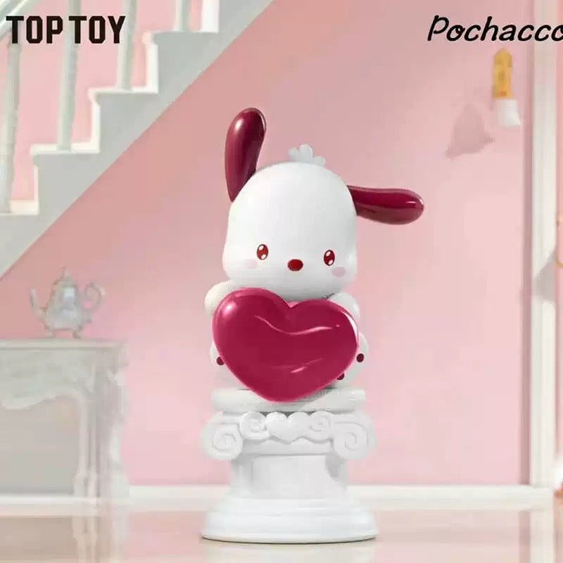 Top Toy x Sanrio Characters Cupid's Love | Hello Kitty My Melody Kuromi Cinnamoroll Pompompurin Pochocca Tuxedosam - Valentine Wedding Gift Collectable Toys Mystery Blind Box