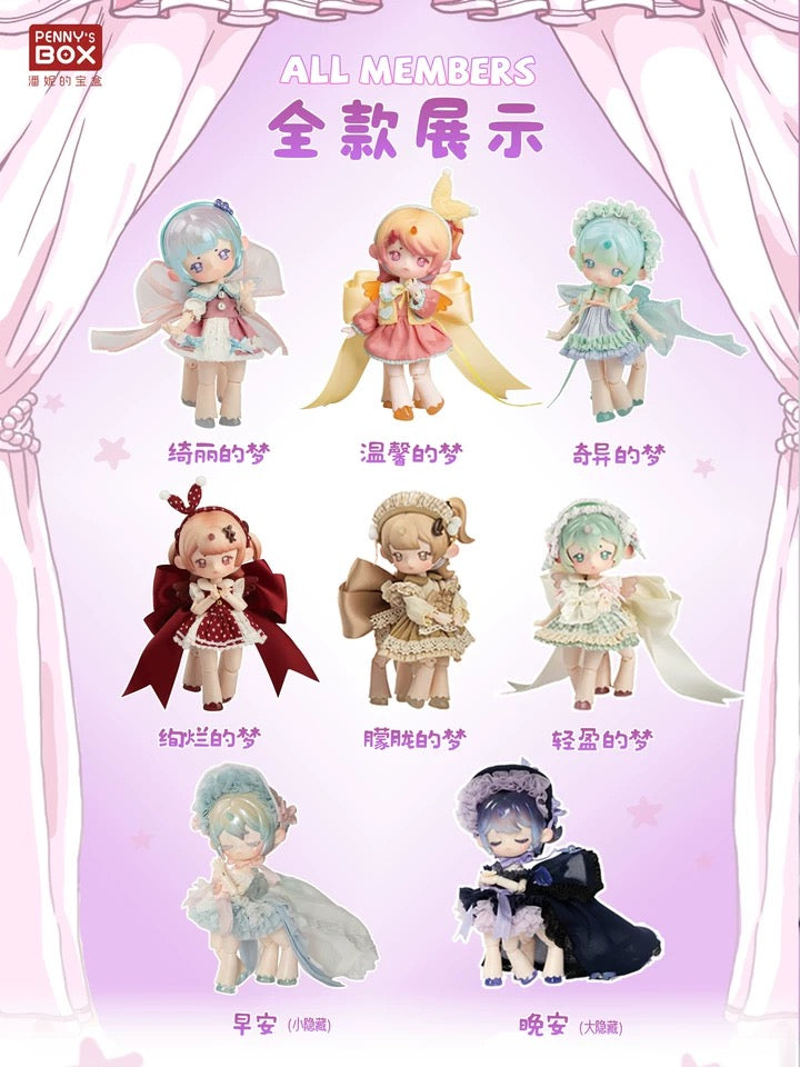 Mystery Blind Box Day Dreaming Limited Edition Centaur Fairy 1/12 ob11 11cm BJD Doll Ball Joint Doll Collectible Toys - Can Move can change clothes Penny Box