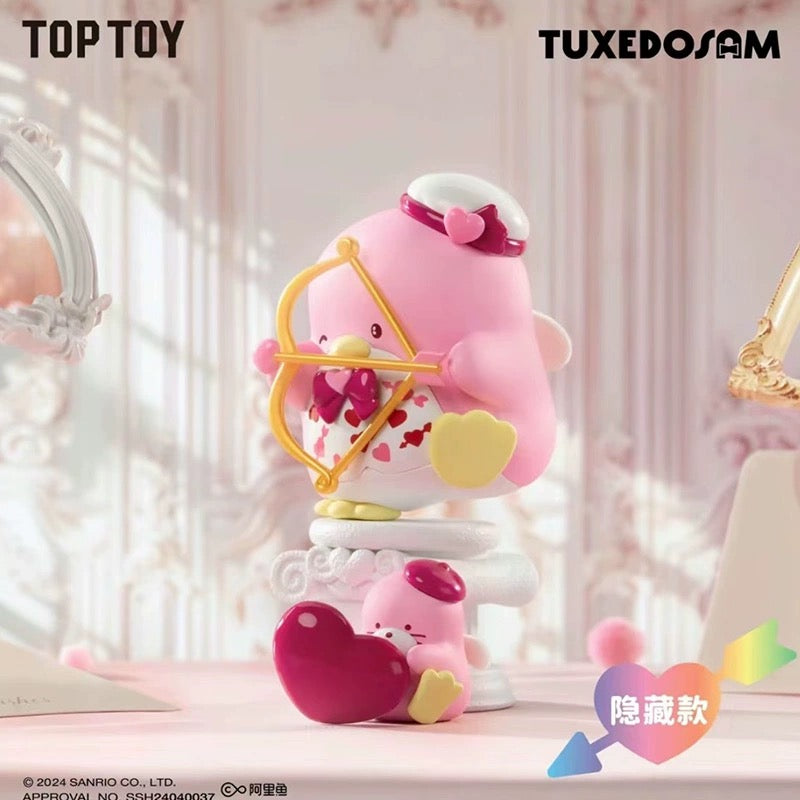Top Toy x Sanrio Characters Cupid's Love | Hello Kitty My Melody Kuromi Cinnamoroll Pompompurin Pochocca Tuxedosam - Valentine Wedding Gift Collectable Toys Mystery Blind Box