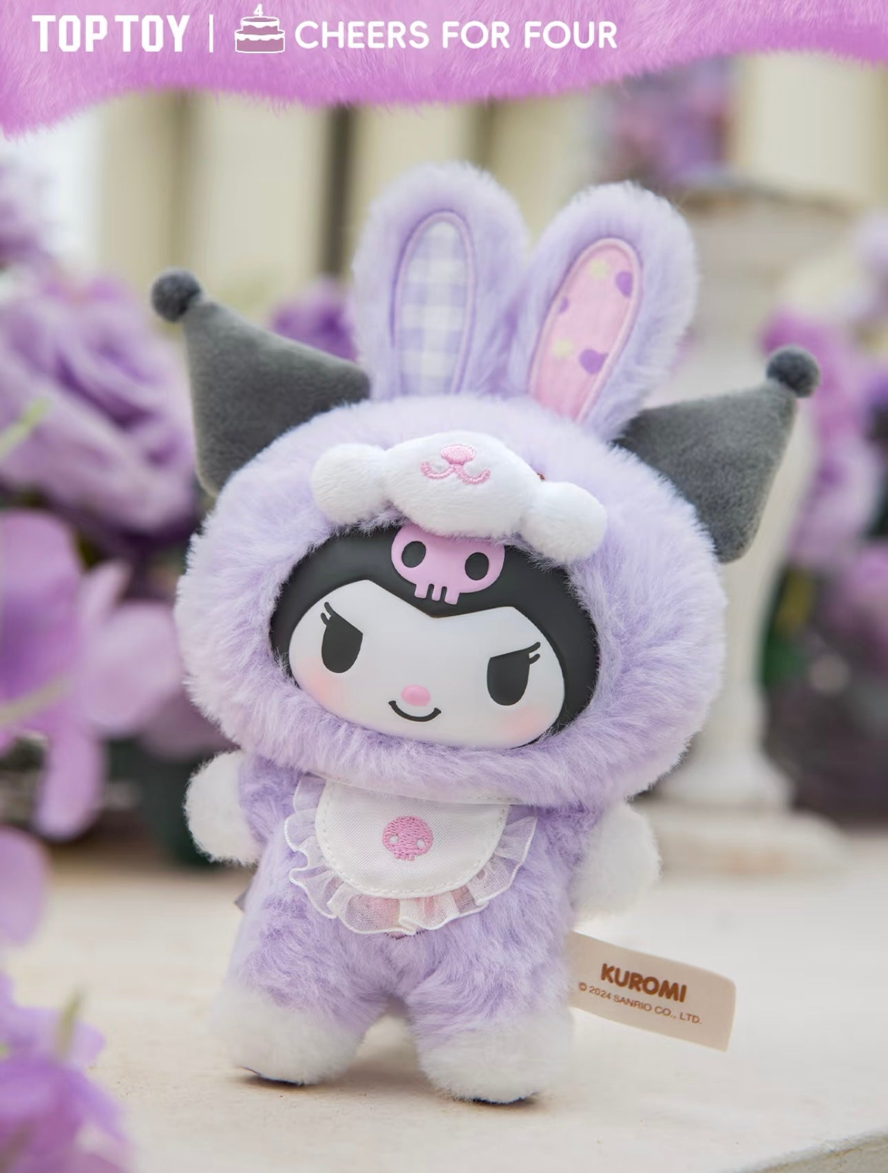 TopToy Sanrio Characters Elf Bunny Baby | Hello Kitty My Melody Kuromi Cinnamoroll Pompompurin Pochacco Pastel Easter Rabbit - Collectable Toys Mystery Blind Box