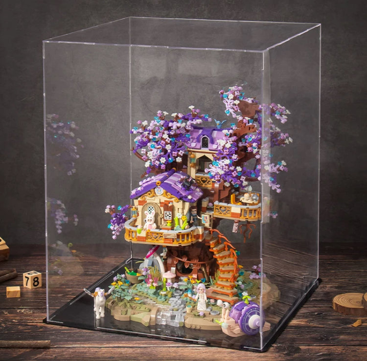 Loz Building Mini Block Adventure Theme | Fairy Tree House 3991pcs - with GID Blocks Lights Children Gift DIY Handmade Gift