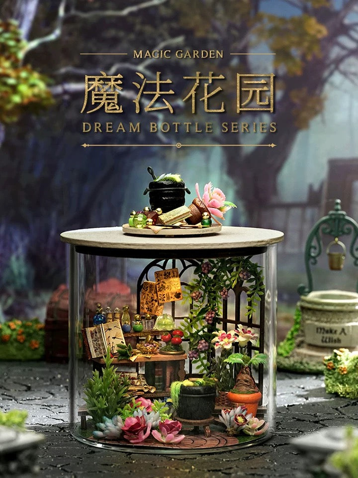Craft Kits Dream Bottle Series | Magic World - DIY Handmade Mini World Miniature Gift Magic School