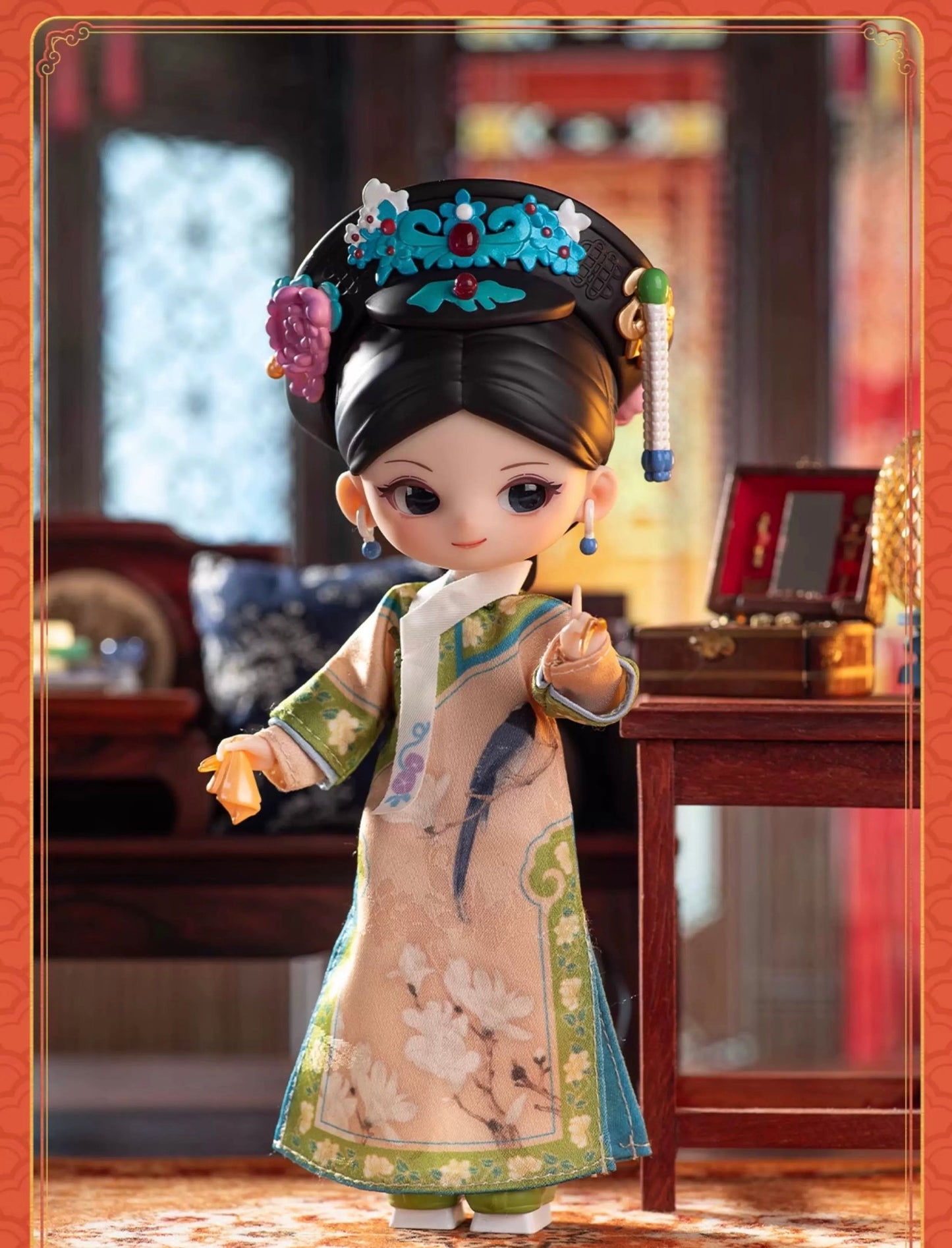 Simon Toys Liroro Chinese Drama Limited Edition | The Legend of Zhen Huan - 1/12 ob11 11cm BJD Doll Ball Joint Doll - Collectible Toys Mystery Blind Box