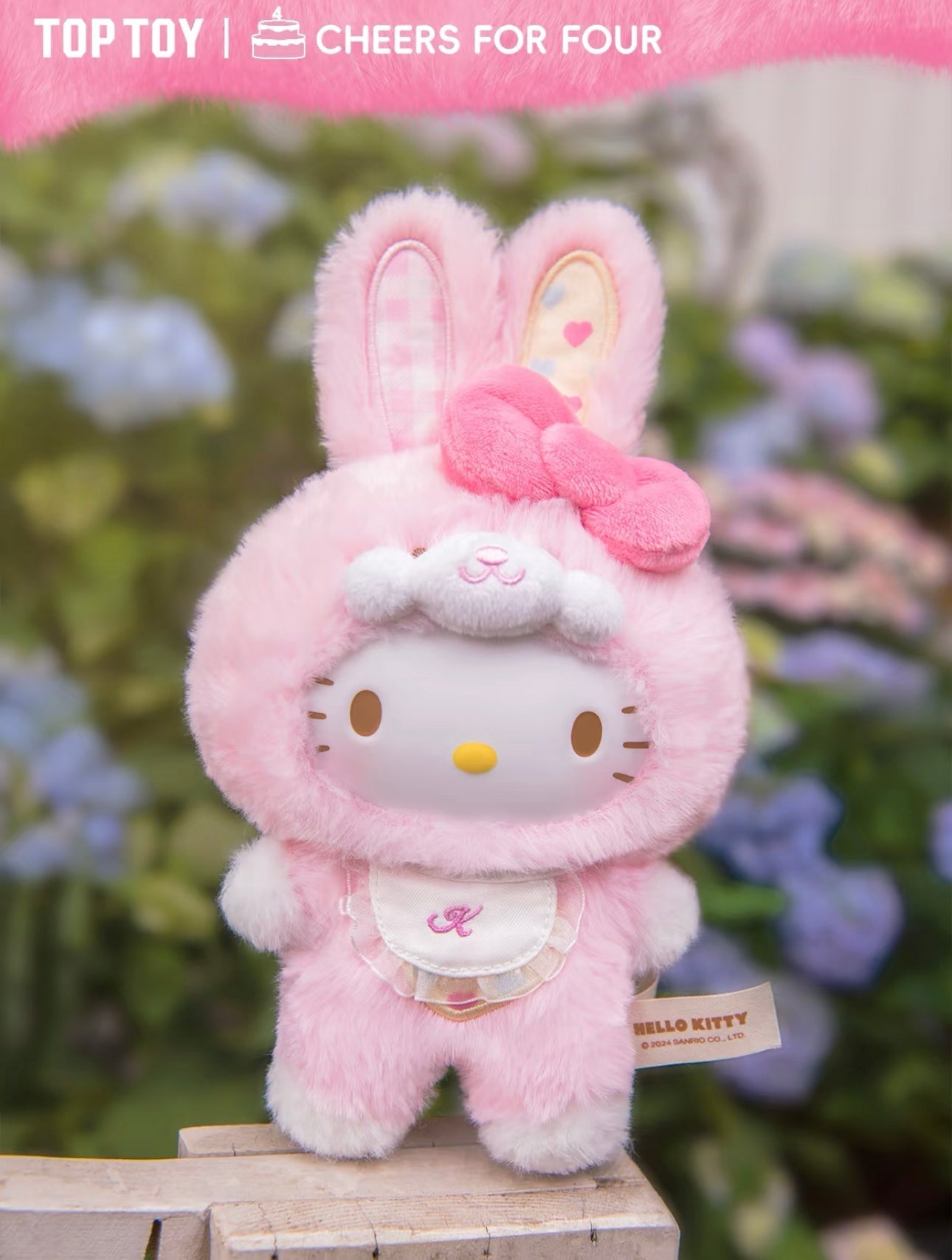 TopToy Sanrio Characters Elf Bunny Baby | Hello Kitty My Melody Kuromi Cinnamoroll Pompompurin Pochacco Pastel Easter Rabbit - Collectable Toys Mystery Blind Box