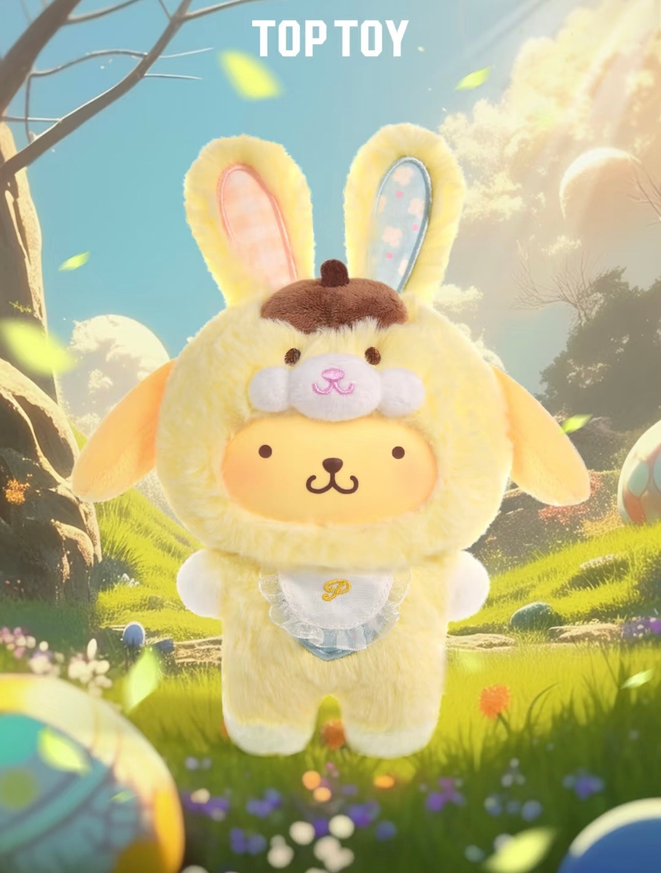 TopToy Sanrio Characters Elf Bunny Baby | Hello Kitty My Melody Kuromi Cinnamoroll Pompompurin Pochacco Pastel Easter Rabbit - Collectable Toys Mystery Blind Box