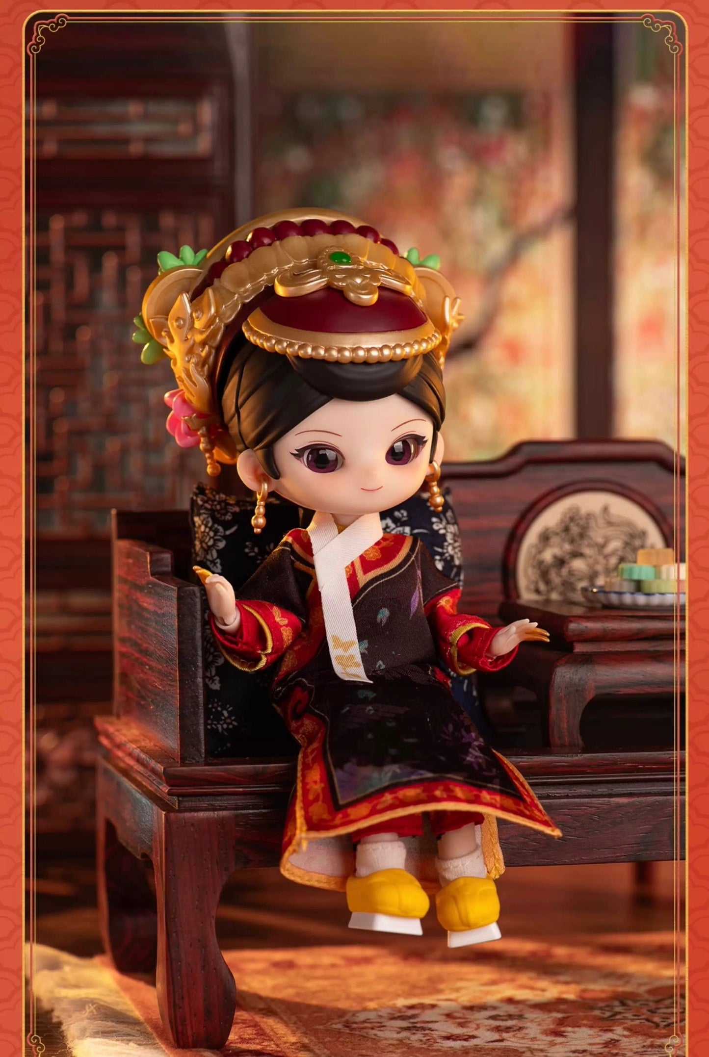 Simon Toys Liroro Chinese Drama Limited Edition | The Legend of Zhen Huan - 1/12 ob11 11cm BJD Doll Ball Joint Doll - Collectible Toys Mystery Blind Box