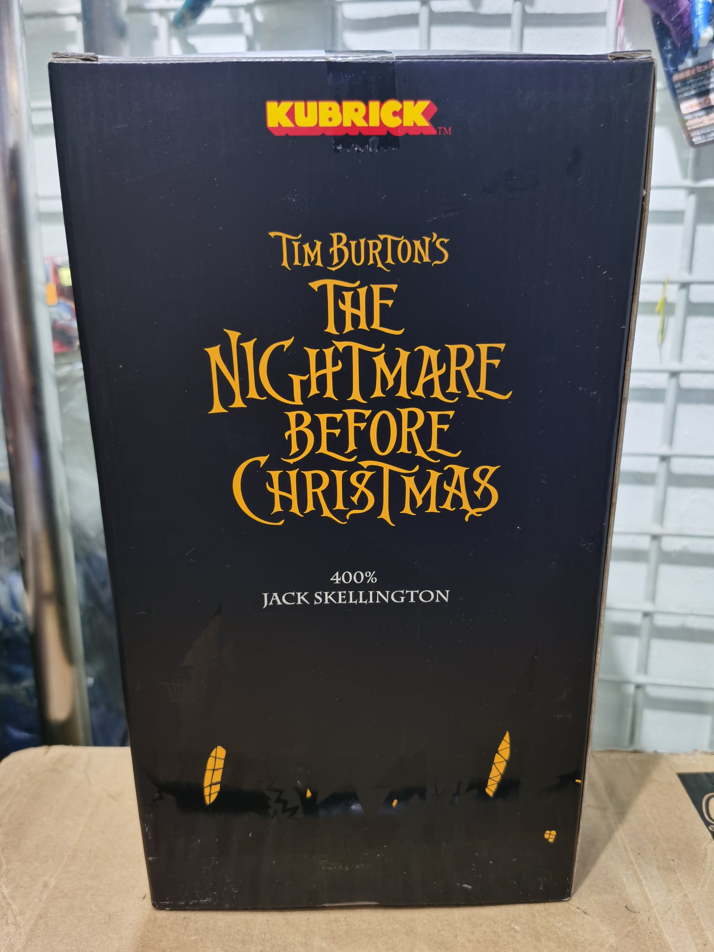 medicom kubrick jack skellington 400% back box