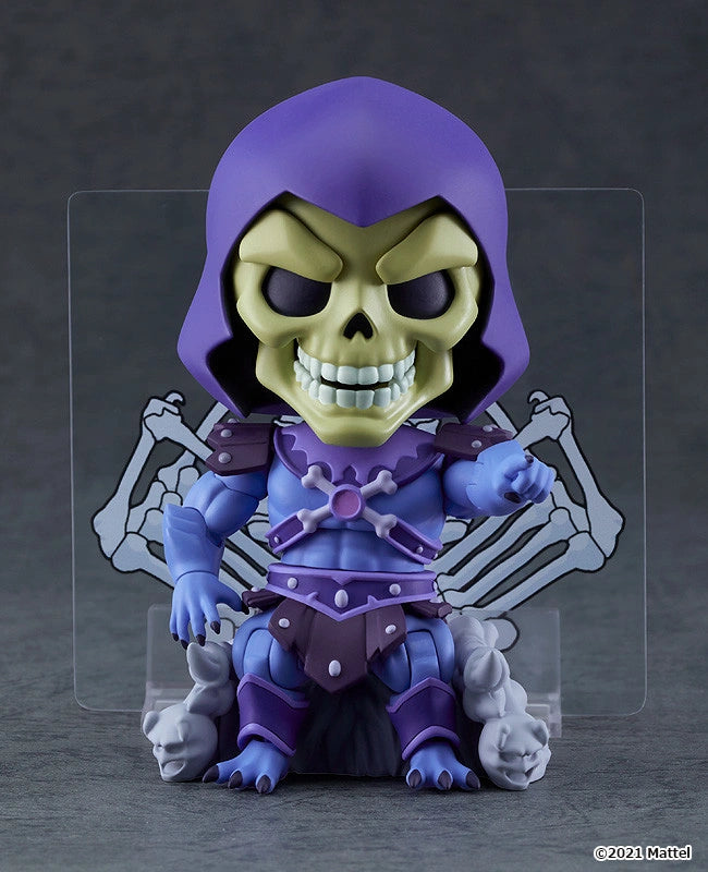 masters of universe skeletor on chair