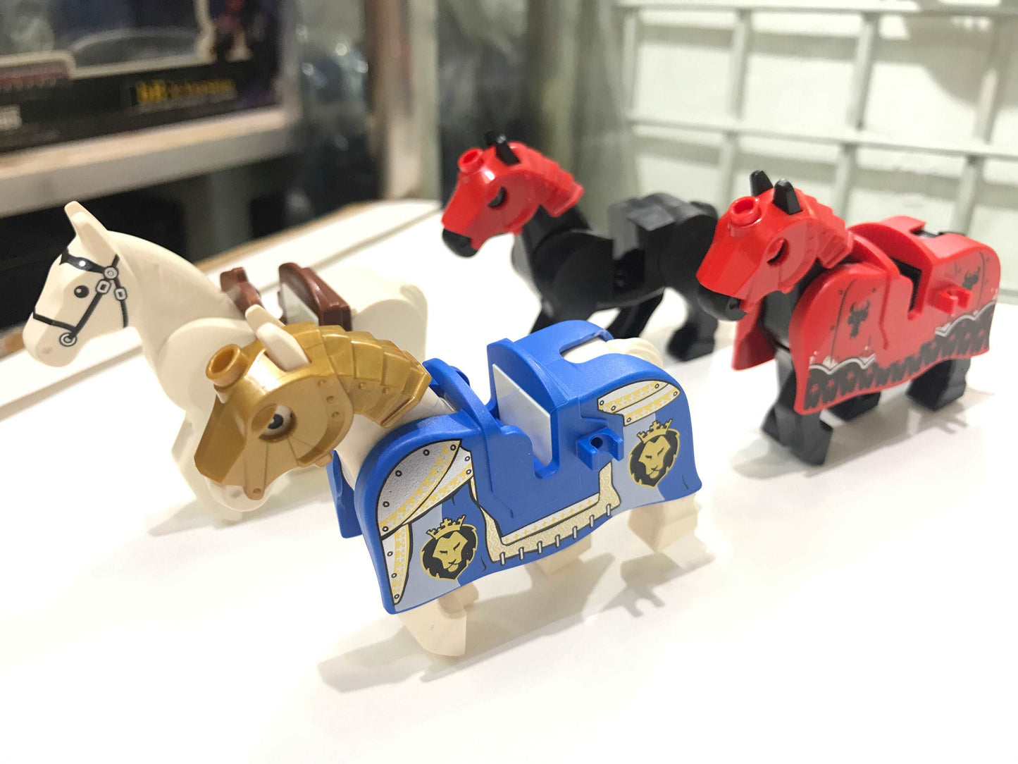 lego 70402 70404 horsebarding armor minifigures