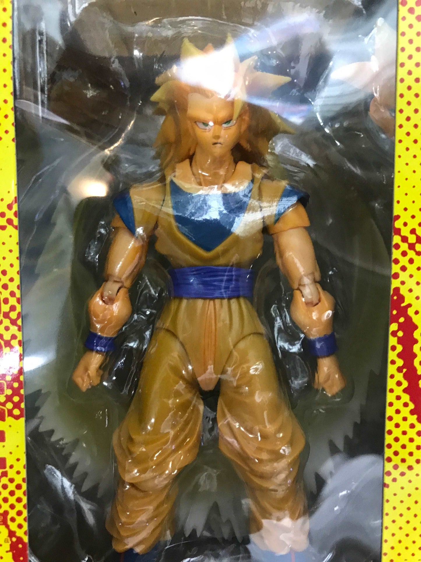shf dragonballz supersaiyan3 songoku action figure