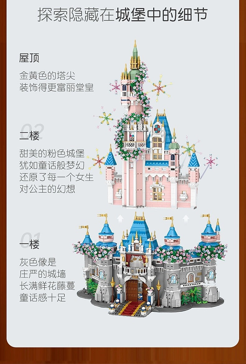 Loz Building Mini Block Wedding Theme | Wedding Dream Castle 5427pcs - Valentine Wedding Gift DIY Handmade Gift