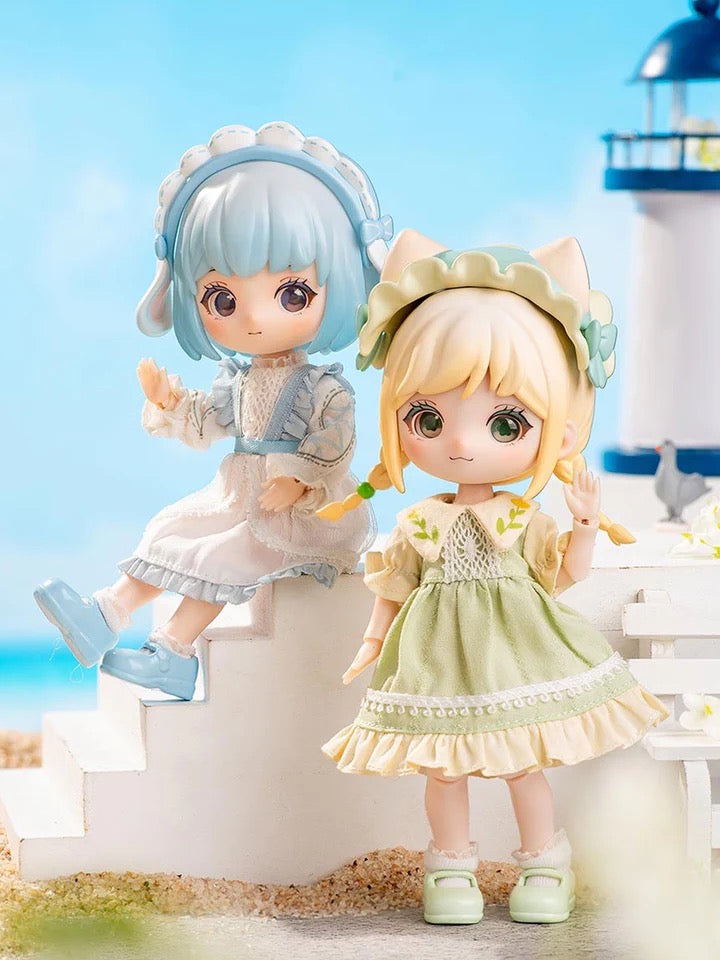 Mystery Blind Box Liroro Summer Island 1/12 11cm BJD Doll Ball Joint Doll Collectible Toys SimonToys