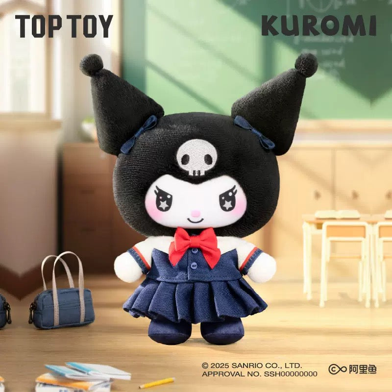 TopToy Sanrio Characters Kuromi | School Life Uniform - Collectable Toys Mystery Blind Box