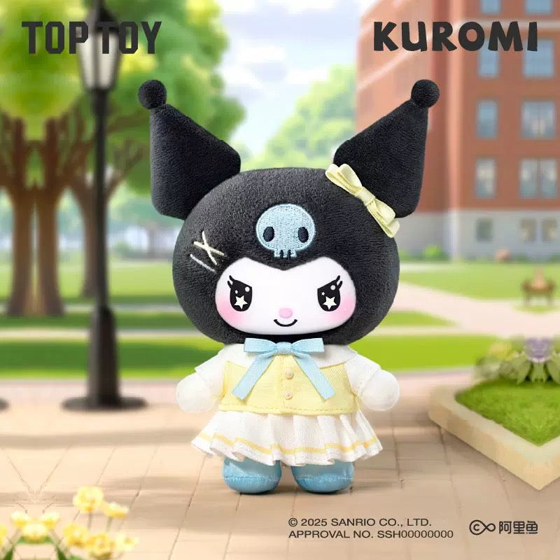 TopToy Sanrio Characters Kuromi | School Life Uniform - Collectable Toys Mystery Blind Box