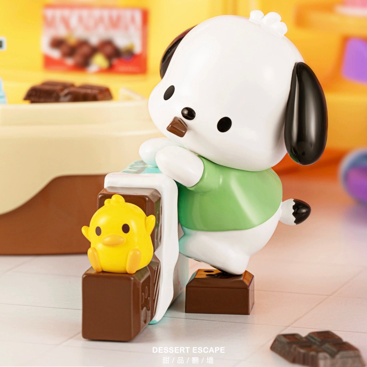 Sanrio X Miniso | Sanrio Fun Snacks Figure My Melody Piano Kuromi Cinnamoroll Pompompurin Pochacco Hangyodon - Collectable Toys