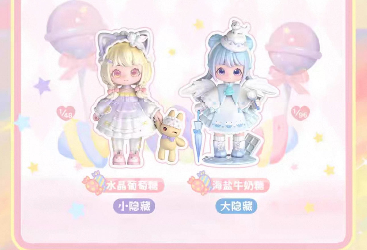 Simon Toys Liroro Candy House | Lolita Style Sweets Figure Doll - Collectible Toys Mystery Blind Box