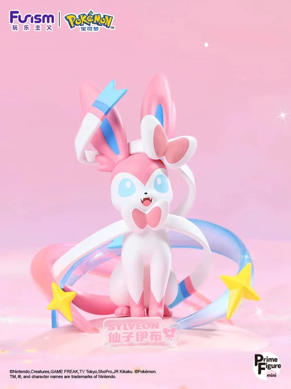 Pokemon Small Size Figure | No.25 Pikachu No. 94 Gengar No.700 Sylveon No. 813 Scorbunny - Toy Collection