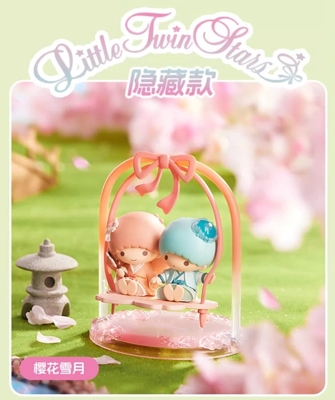 Sanrio X Miniso | Sanrio Chinese Ancient Garden Picnic Style Figure My Melody Kuromi Cinnamoroll Pompompurin Pochacco Little Twin Stars -  Collectable Toys Mystery Blind Box