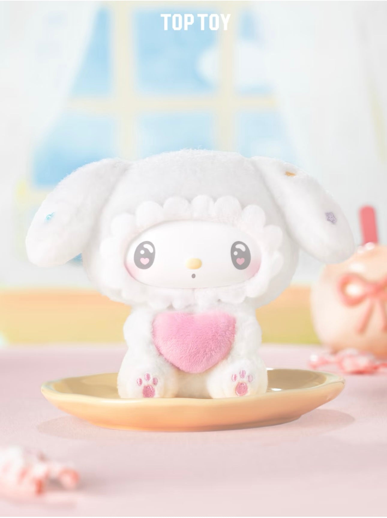 TopToy Sanrio Characters My Melody 50th Anniversary Pastel Milky Candy | Cherry Melon Blueberry Lemon Heart Milk - Collectable Toys Mystery Blind Box