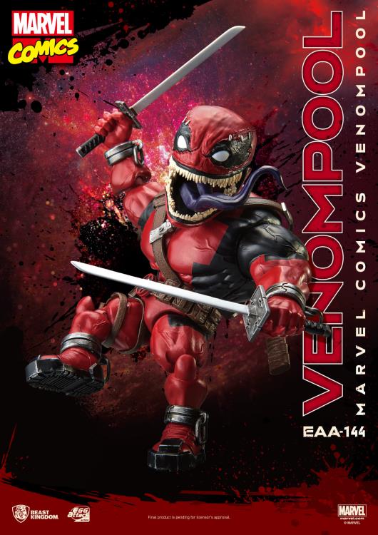 beast kingdom marvel venompool dancing