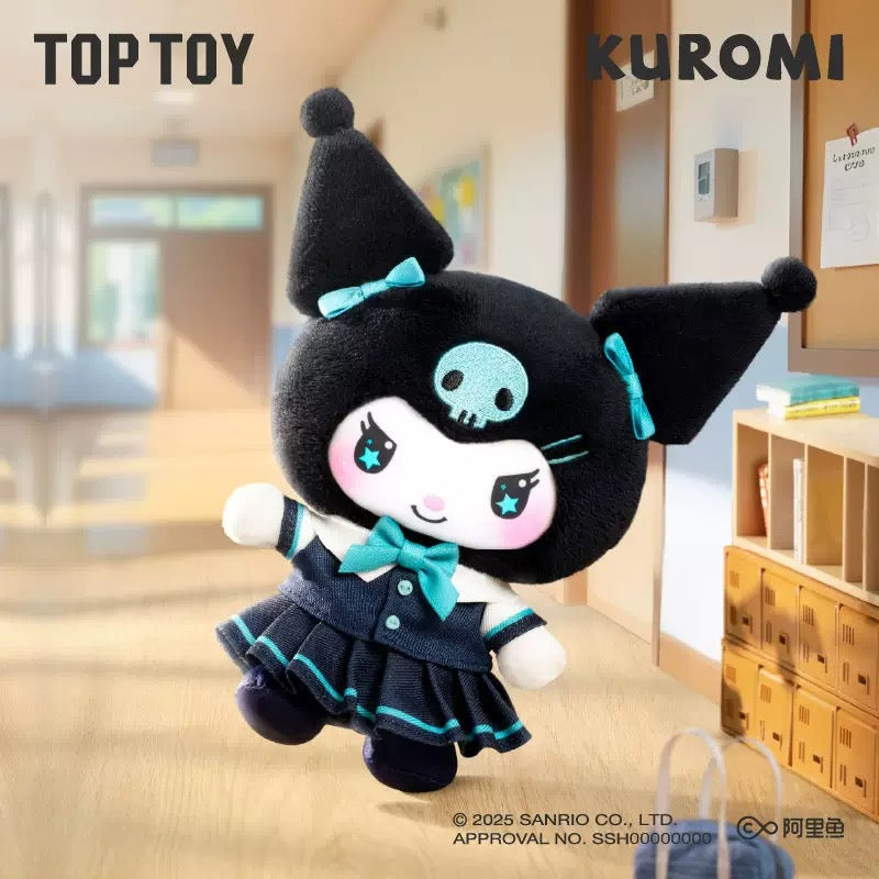 TopToy Sanrio Characters Kuromi | School Life Uniform - Collectable Toys Mystery Blind Box