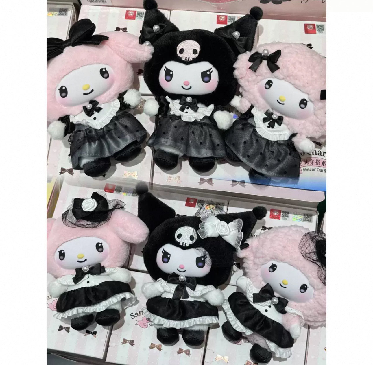 TopToy Sanrio Characters Sisters Outfits | My Melody Kuromi My Sweet Piano Tea Rest Day - Collectable Toys Mystery Blind Box