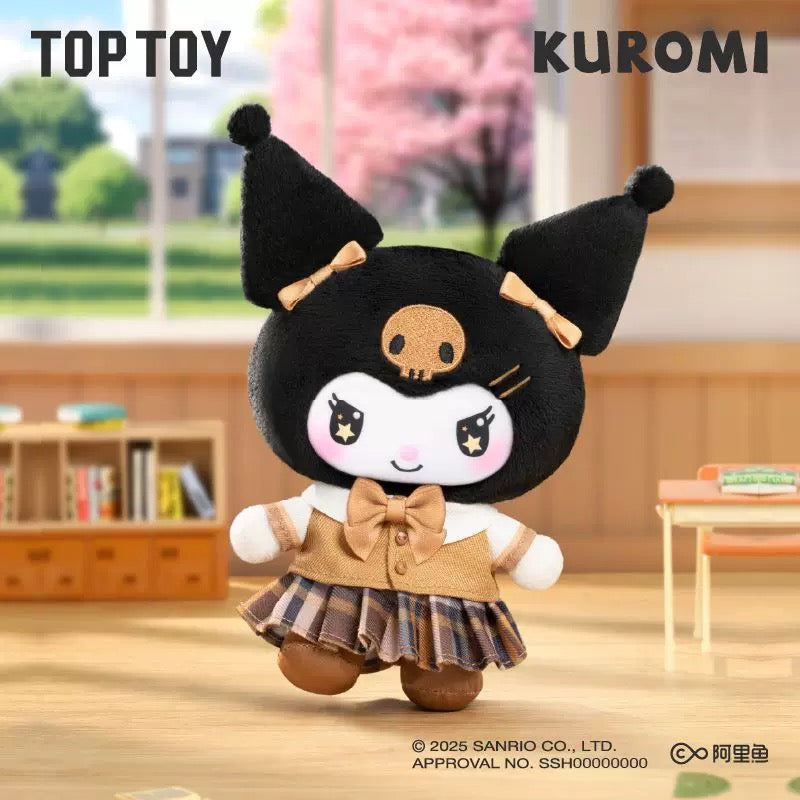 TopToy Sanrio Characters Kuromi | School Life Uniform - Collectable Toys Mystery Blind Box