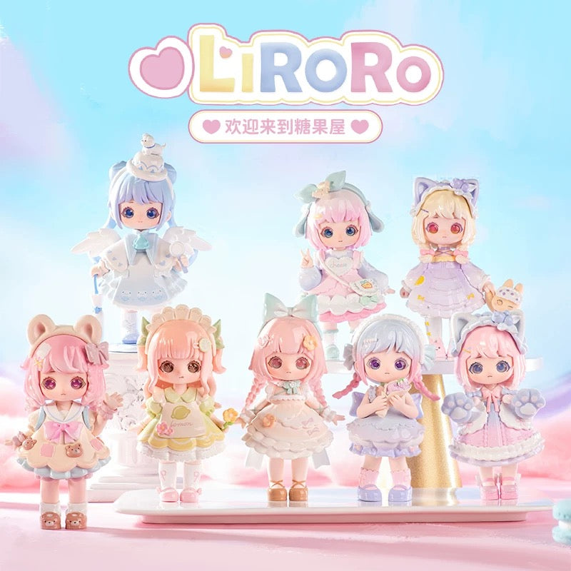 Simon Toys Liroro Candy House | Lolita Style Sweets Figure Doll - Collectible Toys Mystery Blind Box