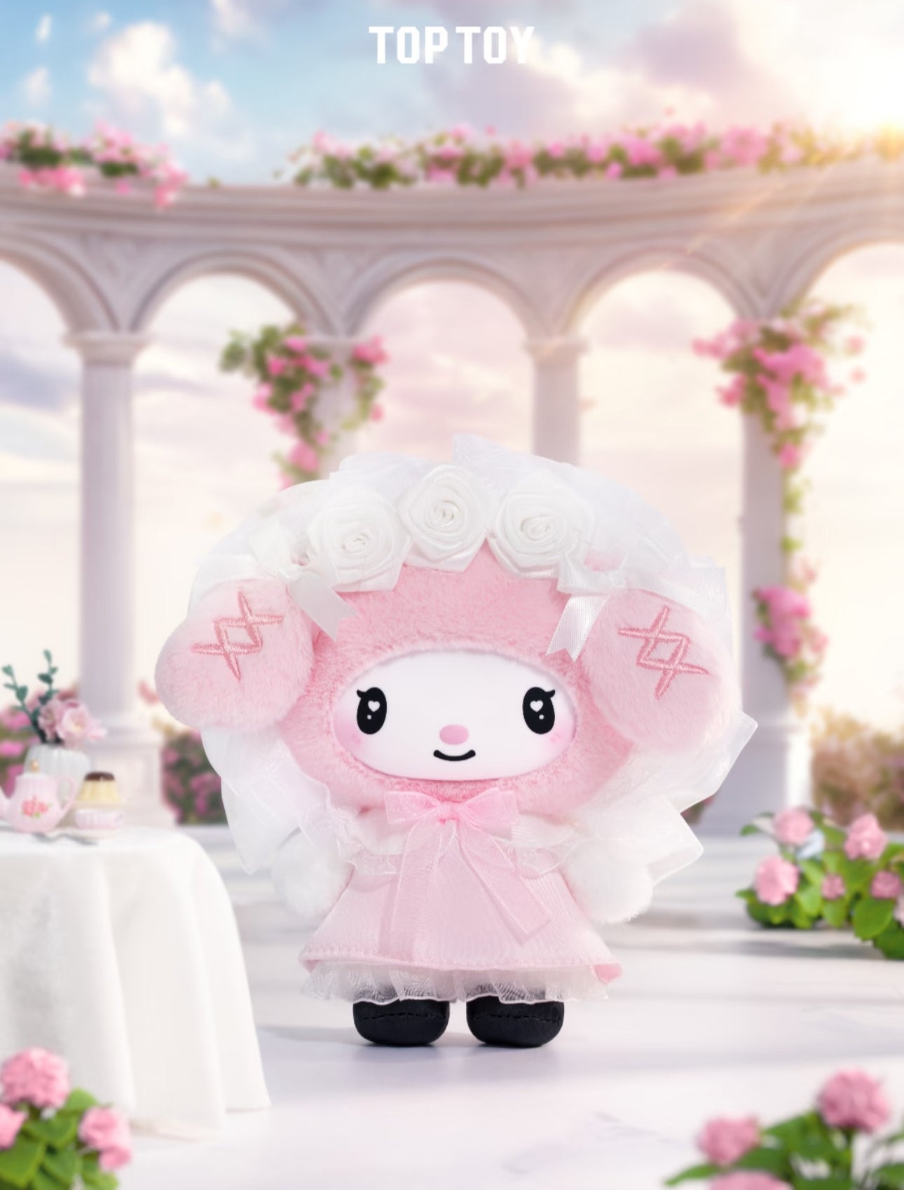 TopToy Sanrio Characters Angel Garden Series | My Melody & Kuromi - Collectable Toys Mystery Blind Box
