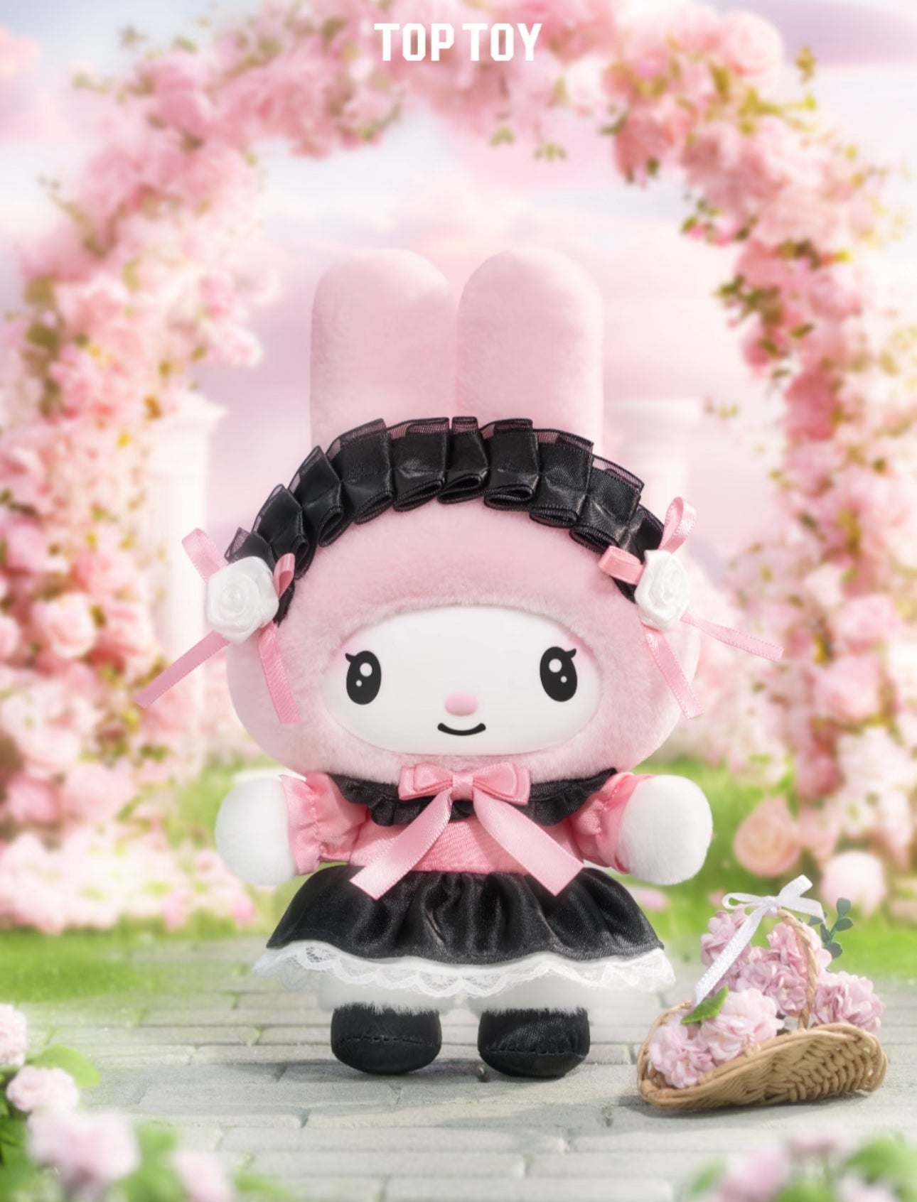 TopToy Sanrio Characters Angel Garden Series | My Melody & Kuromi - Collectable Toys Mystery Blind Box