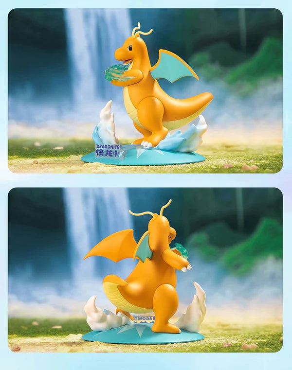 Pokemon Small Size Figure | No.149 Dragonite No.151 Mew - Toy Collection