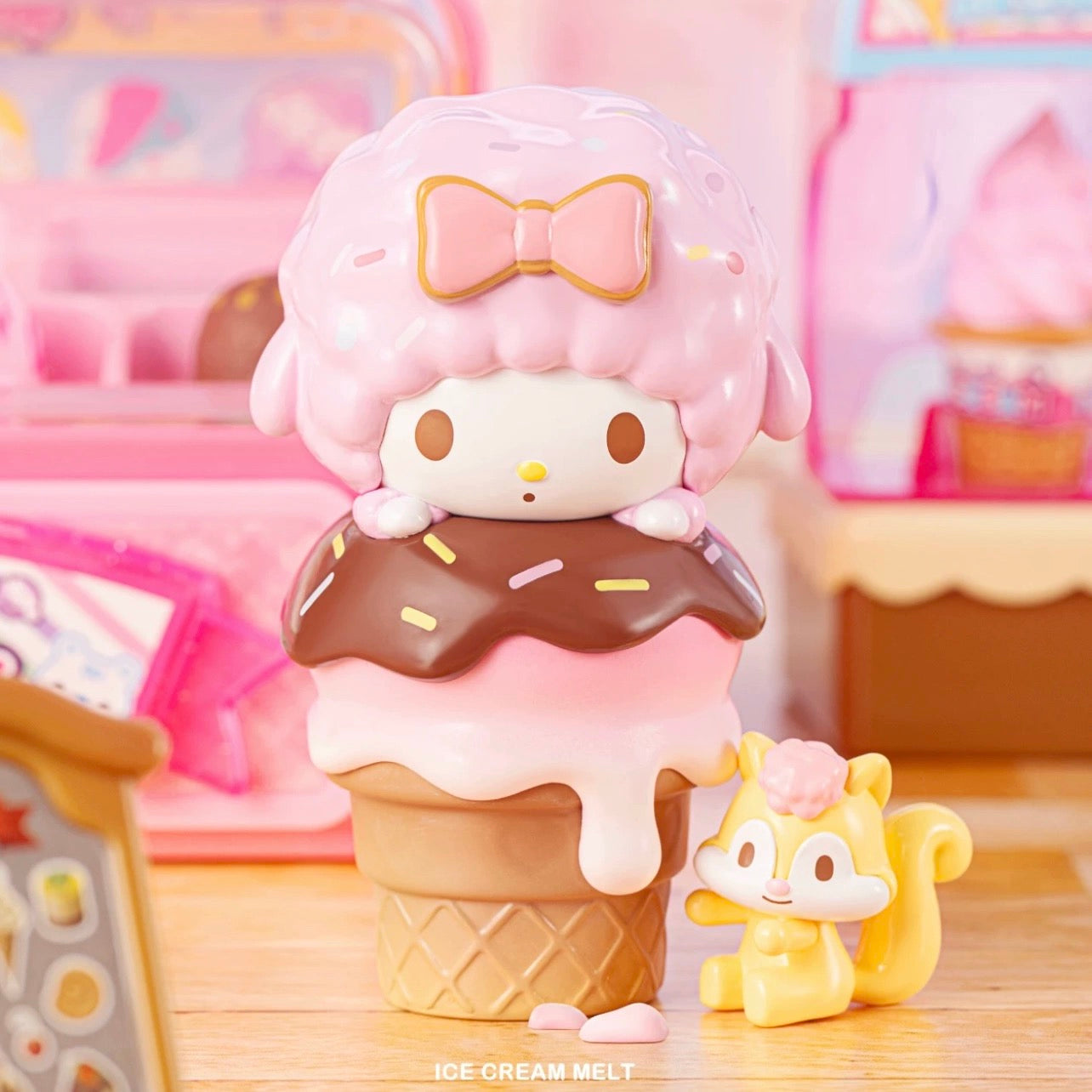 Sanrio X Miniso | Sanrio Fun Snacks Figure My Melody Piano Kuromi Cinnamoroll Pompompurin Pochacco Hangyodon - Collectable Toys