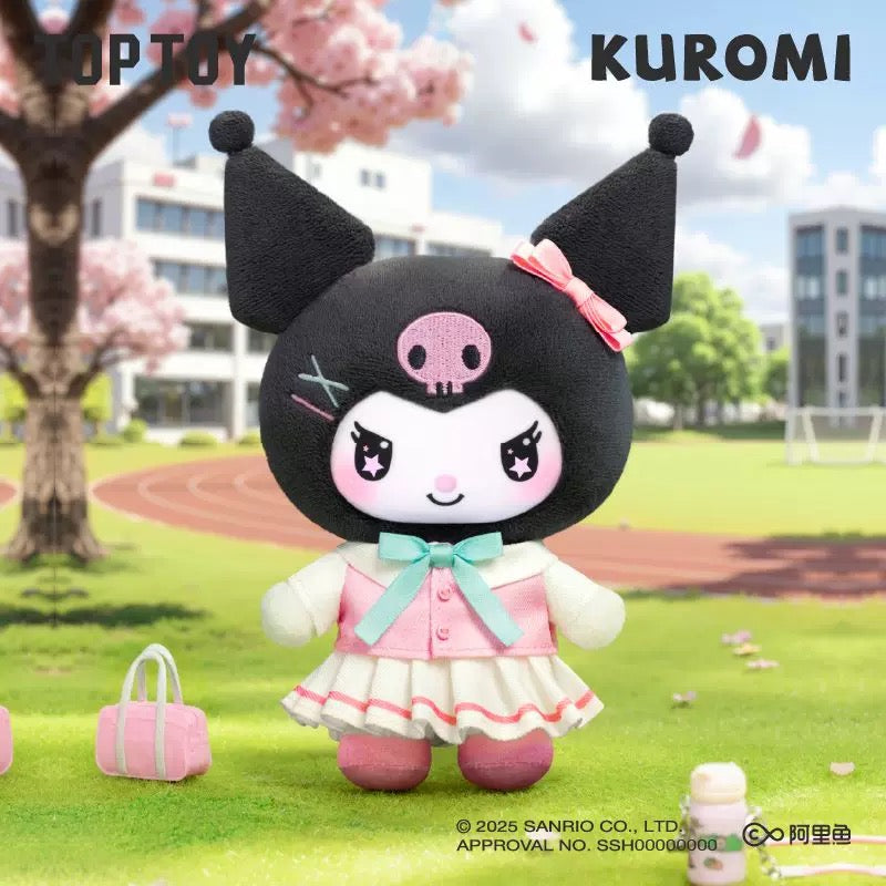 TopToy Sanrio Characters Kuromi | School Life Uniform - Collectable Toys Mystery Blind Box
