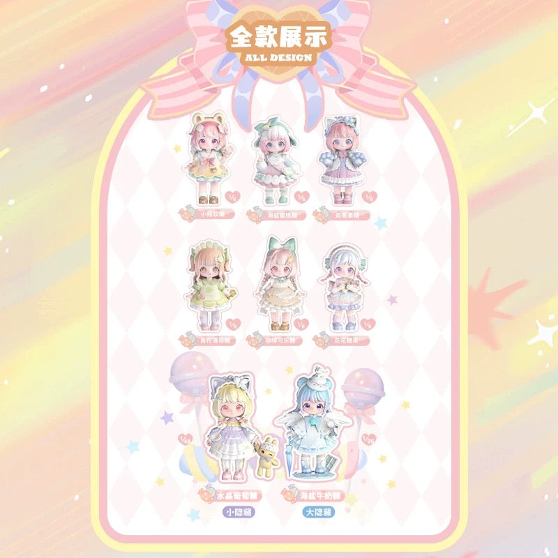 Simon Toys Liroro Candy House | Lolita Style Sweets Figure Doll - Collectible Toys Mystery Blind Box