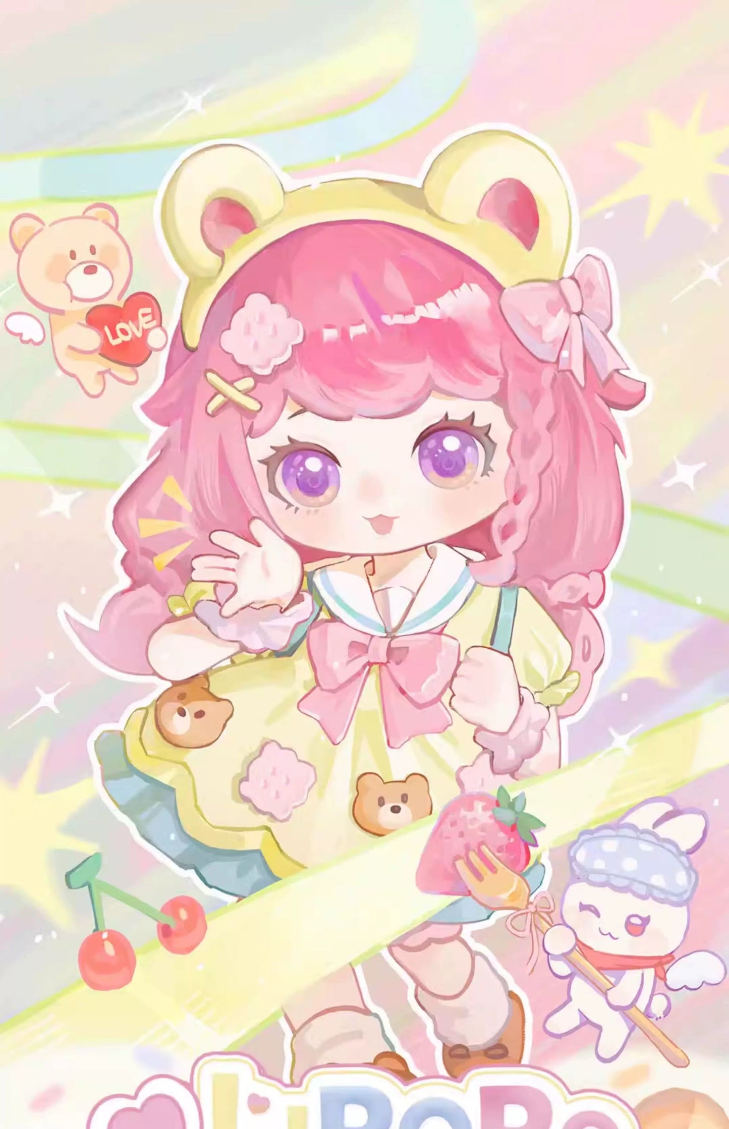 Simon Toys Liroro Candy House | Lolita Style Sweets Figure Doll - Collectible Toys Mystery Blind Box