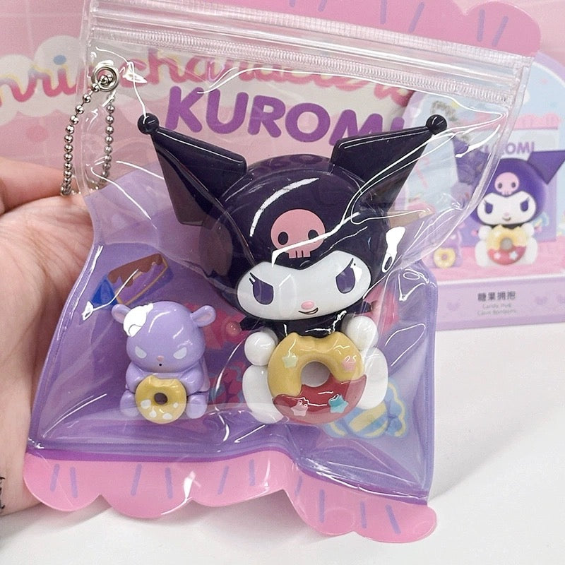 Sanrio X Miniso | Sanrio Fun Snacks Figure My Melody Piano Kuromi Cinnamoroll Pompompurin Pochacco Hangyodon - Collectable Toys