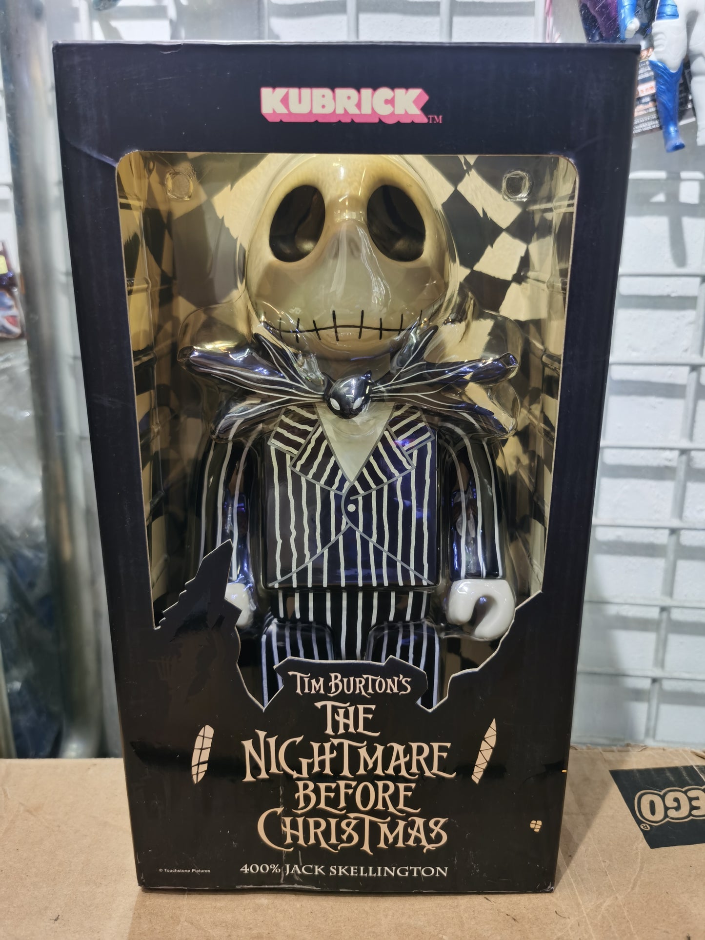 medicom kubrick jack skellington 400% front box