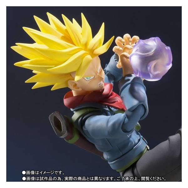 shf dragonballz future trunks actionfigure bandai