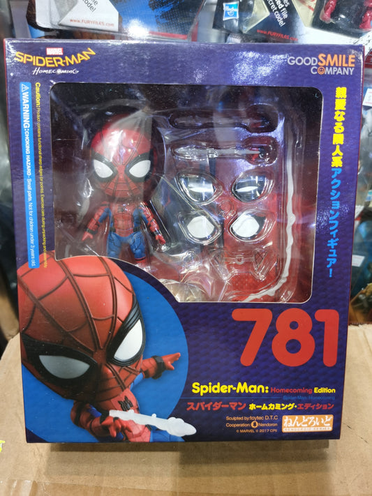 goodsmile 781 homecoming spiderman front box