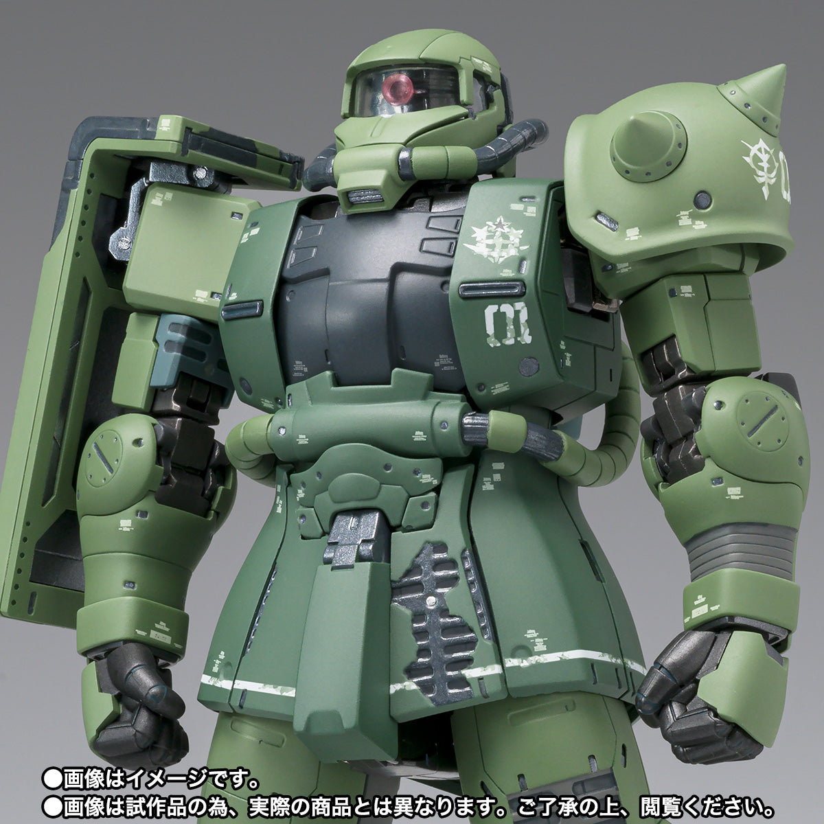gundam fix zaku 1027 close up